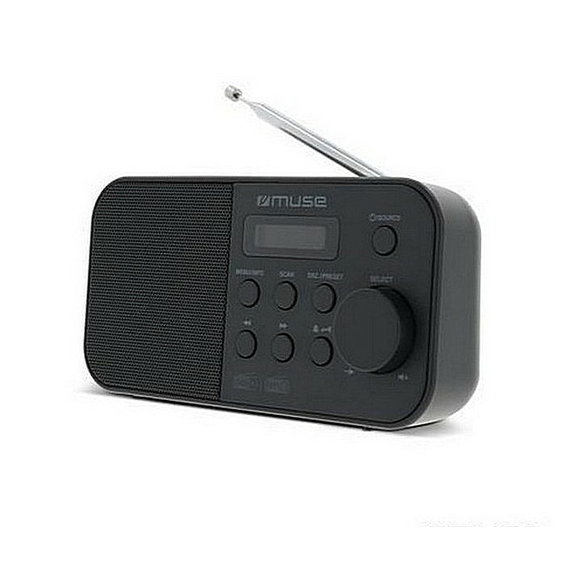 Radio portabil MUSE M-109 DB, Negru, 2 image