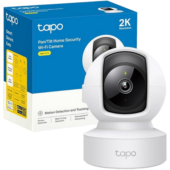Camera de supraveghere TP-LINK TAPO C212, Alb, 2 image