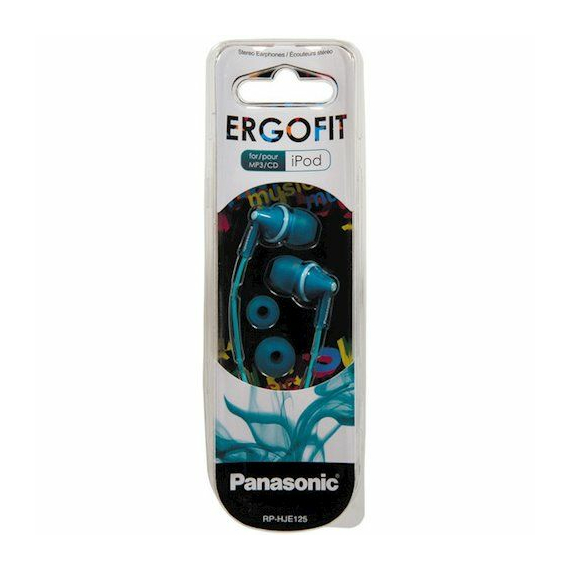 Căști Panasonic RP-HJE125, Turcoaz, 3 image