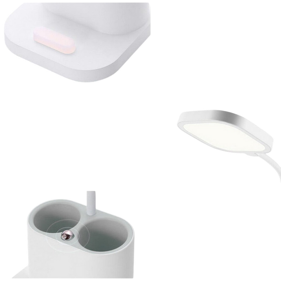 Lampa de birou Platinet Pen Holder PDL008 , Alb, 2 image