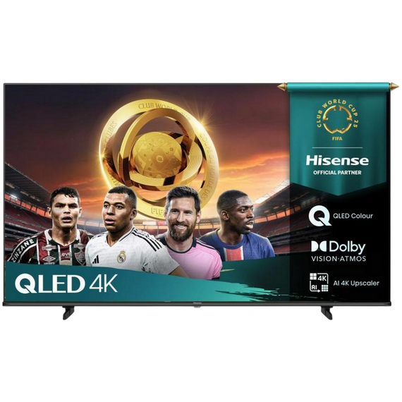 55" QLED SMART TV Hisense 55E7Q, 3840x2160 4K UHD, VIDAA U9, Negru, 3 image
