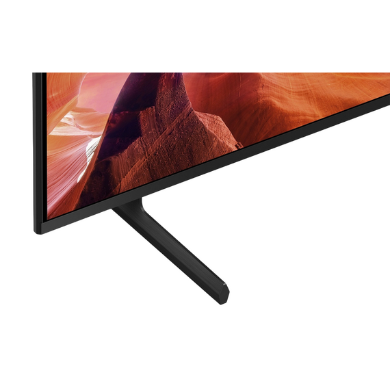 55" LED SMART TV SONY KD55X80LAEP, 3840x2160 4K UHD, Google TV, Negru, 3 image