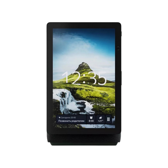 Difuzor Inteligent Yandex Station Duo Max YNDX-00055, YandexGPT, Zigbee, Verde, 3 image