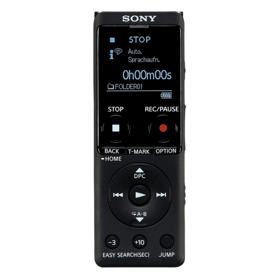 Recorder digital de voce SONY ICD-UX570, UX Series, Black