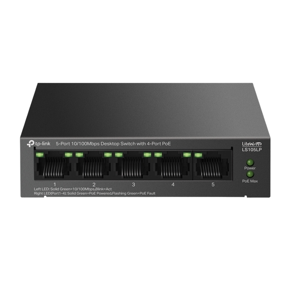 Comutator PoE TP-LINK LS105LP, 4x IEEE 802.3af