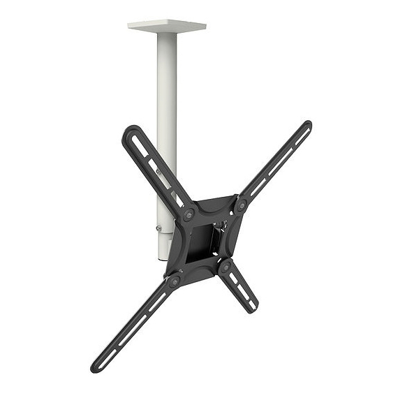 Suport TV tavan Full-motion BARKAN 3500, Alb, 2 image