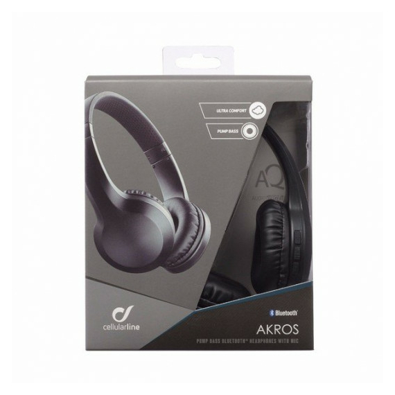 Căști Cellularline Akros Light, Negru, 3 image