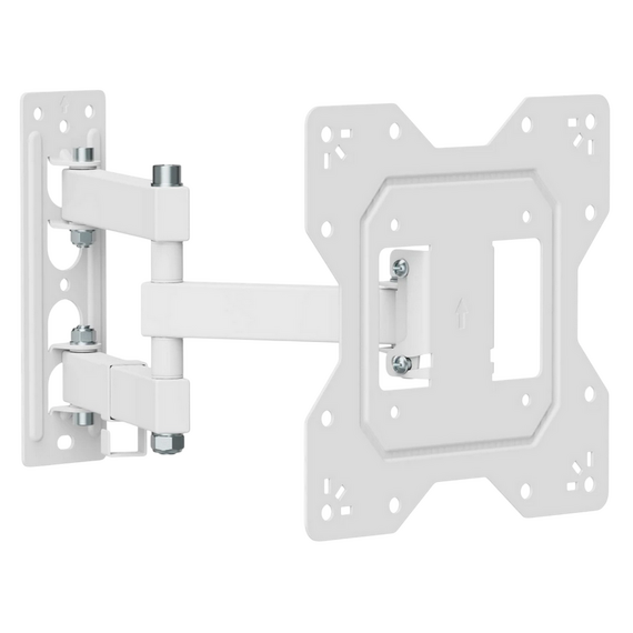 Suport de perete înclinat și pivotant KIVI Motion-223W, Alb, 2 image