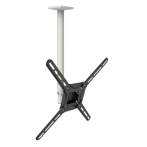 Suport TV tavan Full-motion BARKAN 3500, Alb