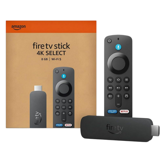 Stick TV Amazon Fire TV Stick 4K Select 2025, Negru, 2 image