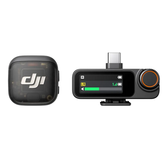Microfon portabil pentru înregistrare vocală DJI Mic 3 (1 TX + 1 RX), Fără fir, Negru, 3 image