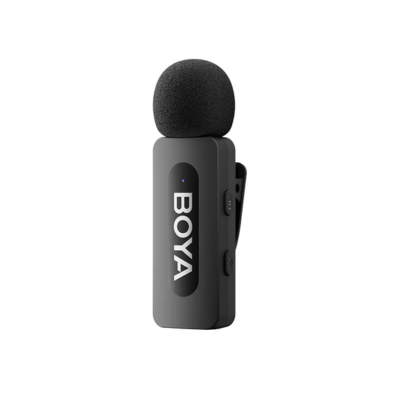 Microfon portabil pentru înregistrare vocală Boya BY-V20 V2.0, Fără fir, Negru, 3 image