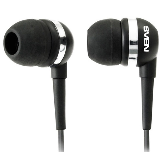 Căști SVEN E-140, Negru, 2 image