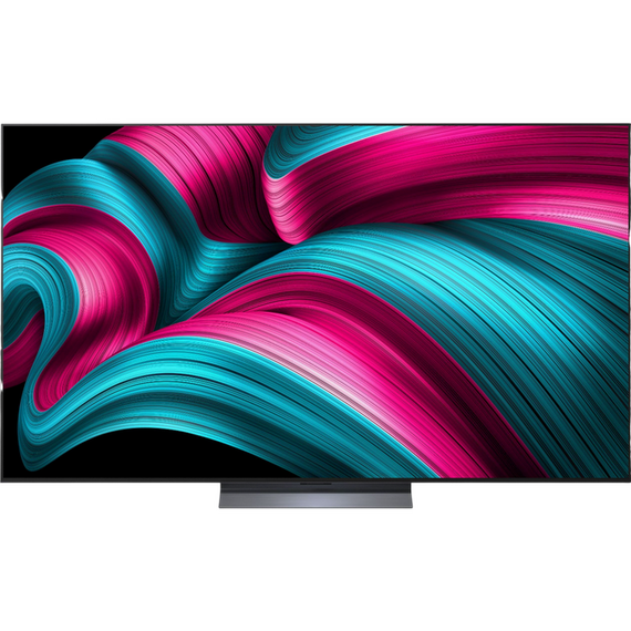 77" OLED SMART TV LG OLED77C54LA, 3840x2160 4K UHD, webOS, Negru, 2 image