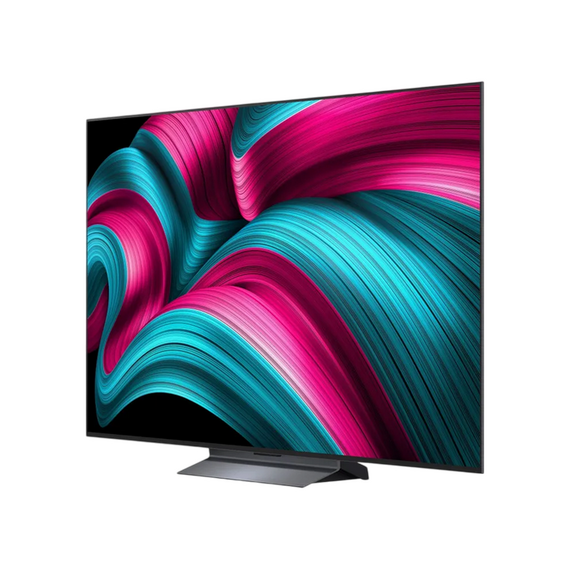 65" OLED SMART TV LG OLED65C54LA, 3840x2160 4K UHD, webOS, Negru, 2 image