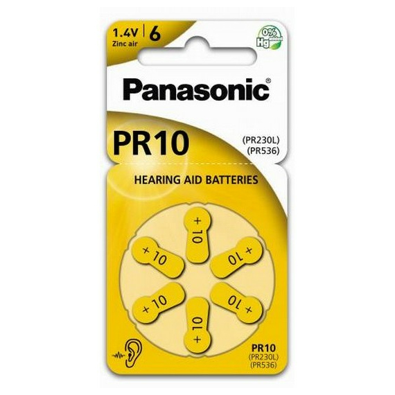 Baterii Panasonic PR-230, PR10, 6 buc., 3 image