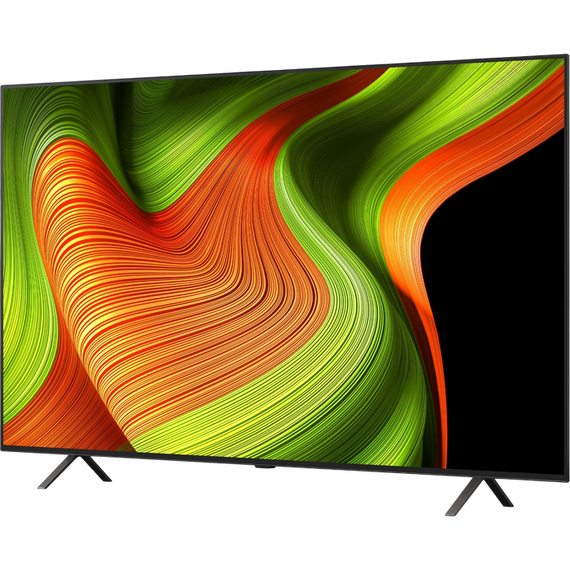 65" OLED SMART TV LG OLED65B56LA, 3840x2160 4K UHD, webOS, Negru, 2 image