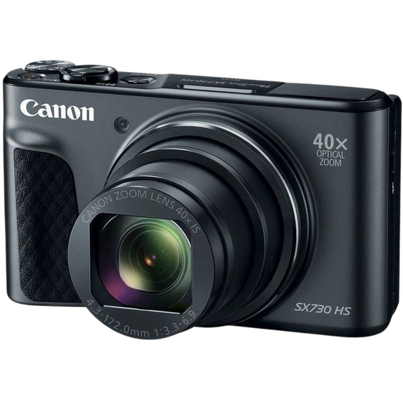 Aparat Foto Compact Canon PowerShot SX740 HS Lite Edition, Negru, 3 image