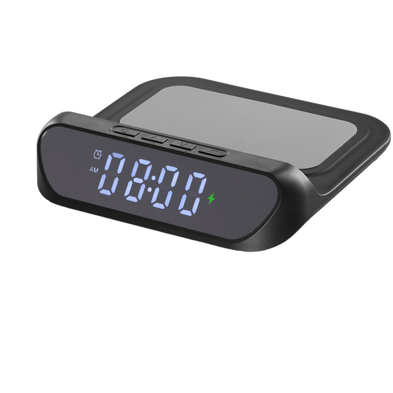 Ceas cu alarmă Cellularline Smart Clock, Negru, 3 image