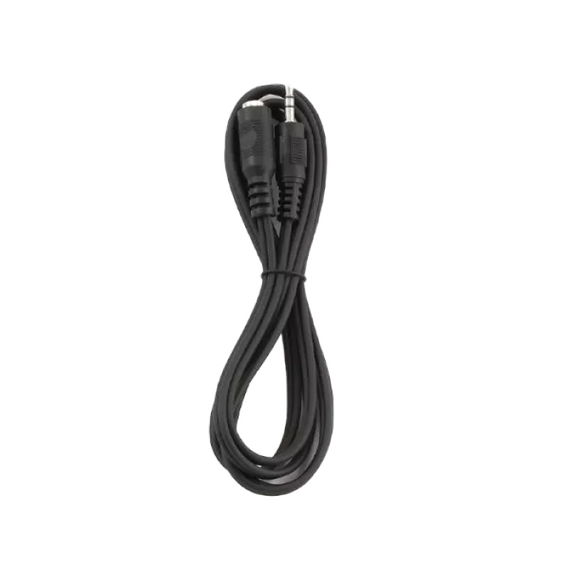 Cablu audio Cablexpert CCA-423-2M, 3.5mm 3-pin (F) - 3.5mm 3-pin (M), 2m, Negru, 3 image