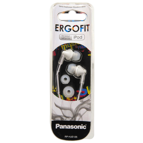 Căști Panasonic RP-HJE125E, Alb, 3 image