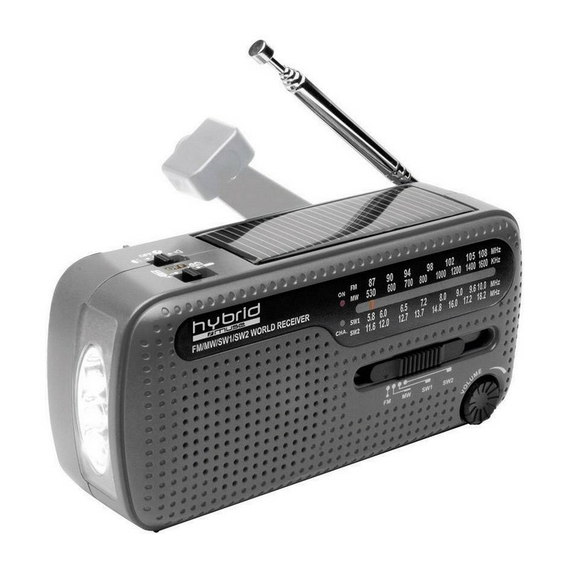 Radio portabil MUSE MH-07 DS, Negru, 2 image