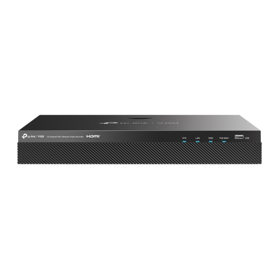 Înregistrator video TP-LINK VIGI NVR2016H-16P, Negru