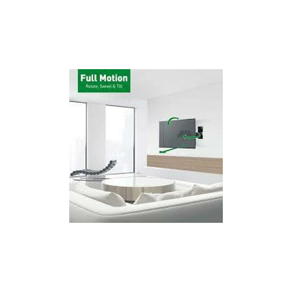 Suport TV de perete  BARKAN 2300, Negru, 3 image