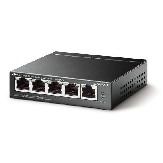 Comutator PoE TP-LINK TL-SG1005LP, 4x IEEE 802.3af/at, 3 image