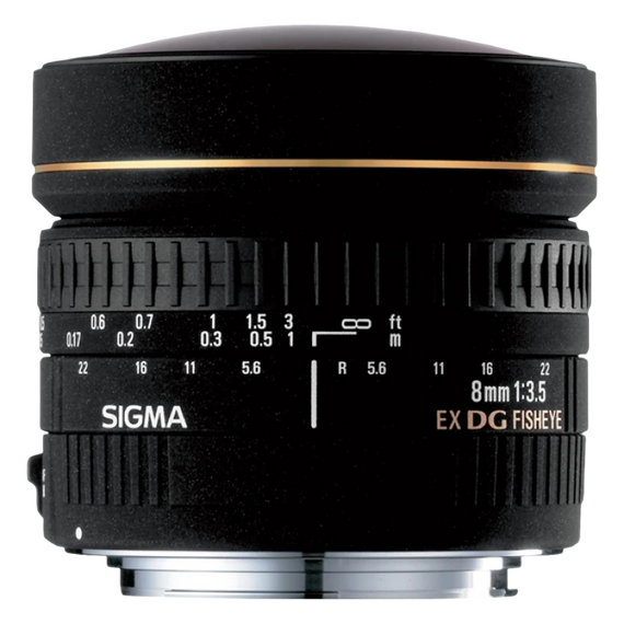 Obiectiv foto SIGMA 8mm f/3.5 EX DG Circular Fisheye, 2 image