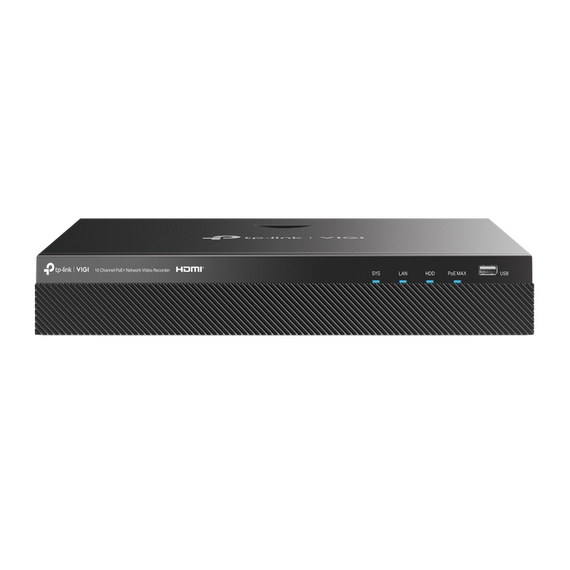 Înregistrator video TP-LINK VIGI NVR2016H-16P, Negru, 3 image