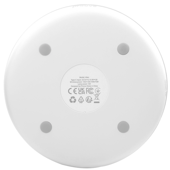 Lampă de noapte Proove Alien, Alb, 3 image