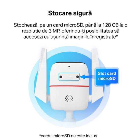 Camera de supraveghere Smart TP-LINK Tapo C310, Alb, 2 image