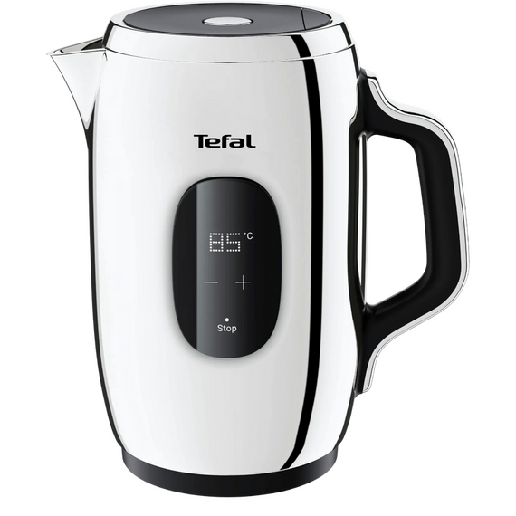 Fierbător electric Tefal KI883D10, Argintiu | Negru