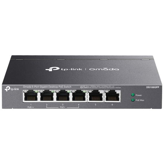 Comutator PoE TP-LINK DS106GPP, 1x PoE++, 3x PoE+