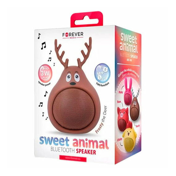 Boxă portabilă Forever ABS-100, Maro, 2 image