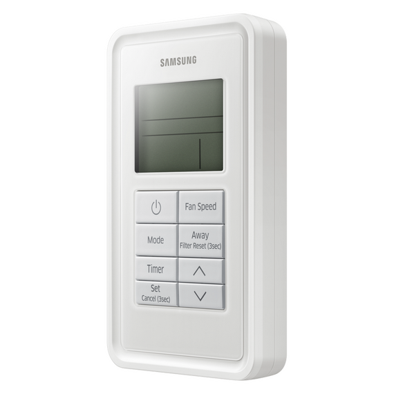 Telecomanda pentru aparat de aer conditionat Samsung MWR-VH12N, Alb, 2 image