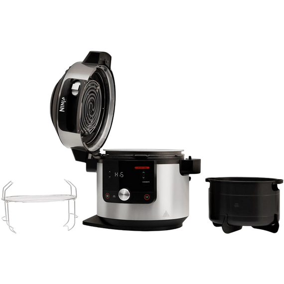 Aparat de gătit multifuncțional sub presiune Ninja OL650EU, Oțel Inoxidabil | Negru, 3 image