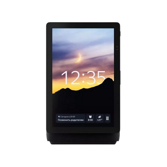 Difuzor Inteligent Yandex Station Duo Max YNDX-00055, YandexGPT, Zigbee, Negru, 3 image