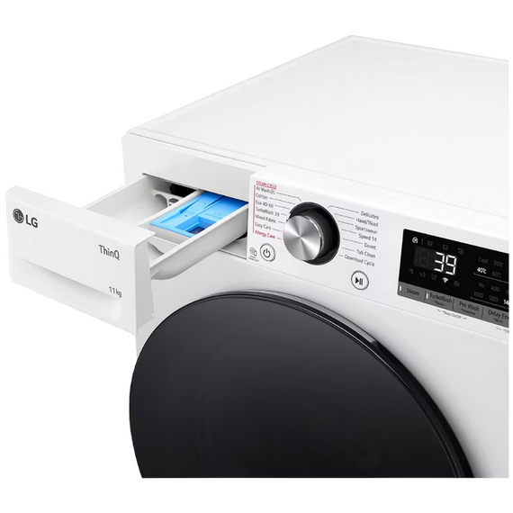 Mașină de spălat LG F4WR711S2W, 11kg, Alb, 6 image