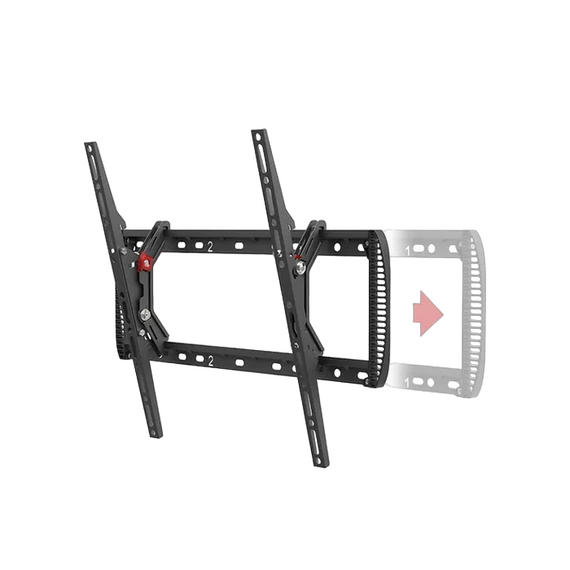 Suport înclinat pe perete BARKAN BM410T, Negru