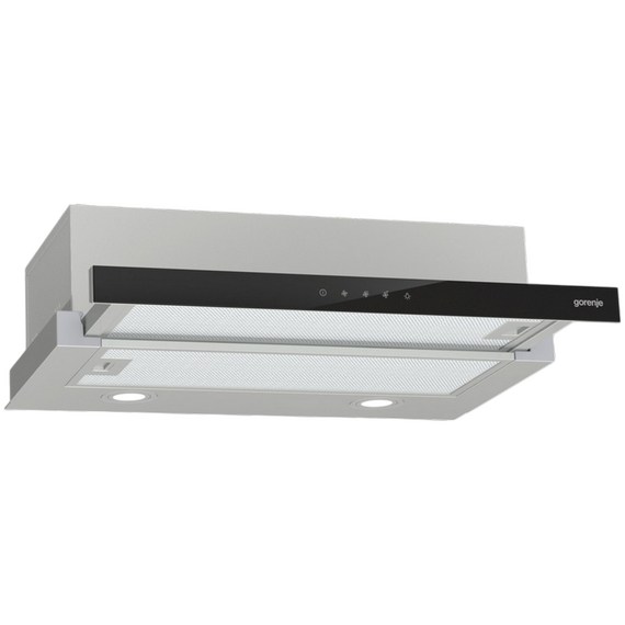 Hota încorporabilă Gorenje TH64E3SGB, Oțel inoxidabil