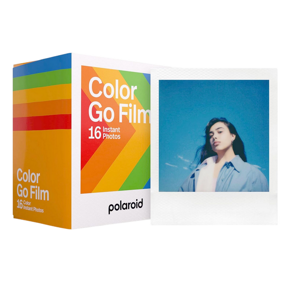 Hârtie foto Polaroid Go Color Film Double Pack, 16 buc, Alb
