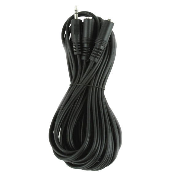 Cablu audio Cablexpert CCA-415, 3.5mm 3-pin (M) - 2x 3.5mm 3-pin (F), 5m, Negru, 2 image