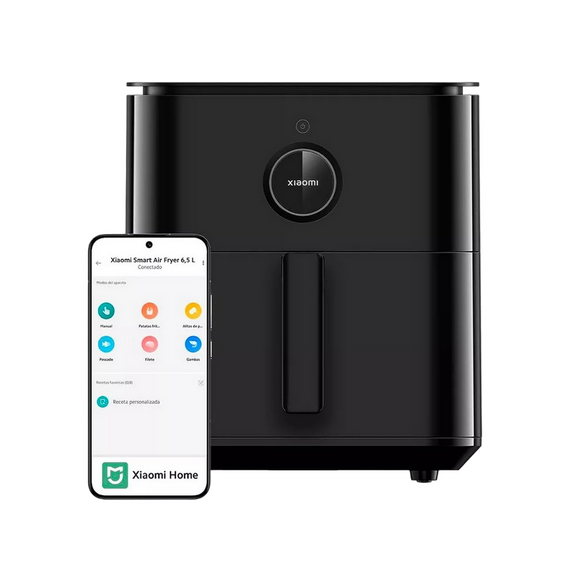 Friteuză cu aer cald Xiaomi Smart Air Fryer, Negru, 2 image