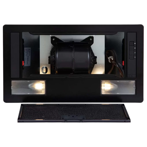 Hota încorporabilă Elica ERA C BL/A/52, Negru, 7 image