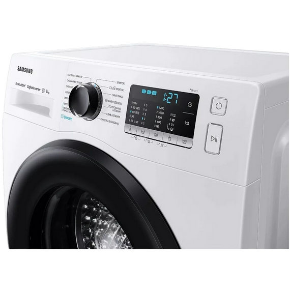 Mașină de spălat Samsung WW80AGAS22AECE, 8kg, Alb, 4 image