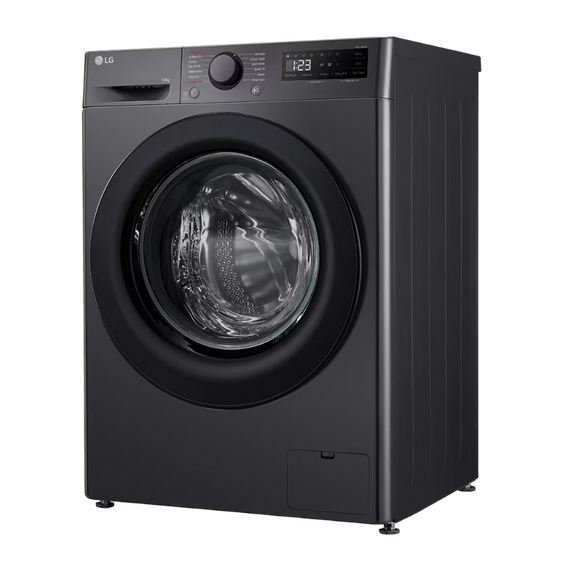 Mașină de spălat LG F4WR510SBM, 10kg, Negru, 2 image