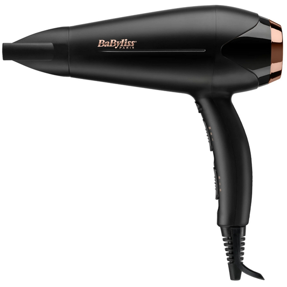 Uscător de păr BaByliss Turbo Shine D570DE, 2200 W, Negru, 2 image
