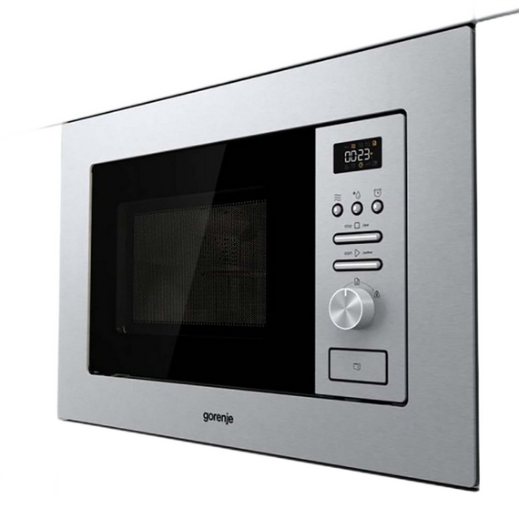 Cuptor cu microunde Gorenje BMI 201 AG1X, Argintiu, 2 image